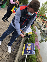 Überall verstecken sich 2021 mythischen LEGO Wesen, mit einem digitalen Feature in der LEGOLAND App auf dem Handy werden diese vor ihren Augen zum Leben erwecken (©foto: Martin Schmitz)